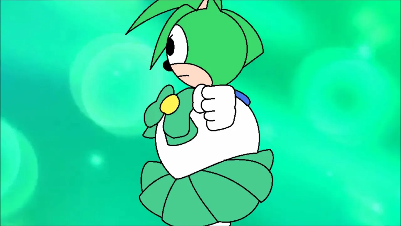 Sonic Underground/Sailor Moon Transformation - Manic the Hedgehog